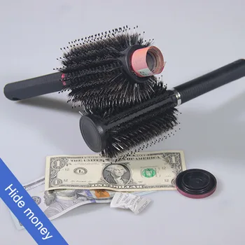 

Hidden Safes Hair Brush Style Secret Safe box for Hide Money, Jewelry, or Valuables with Discreet Secret Removable Lid