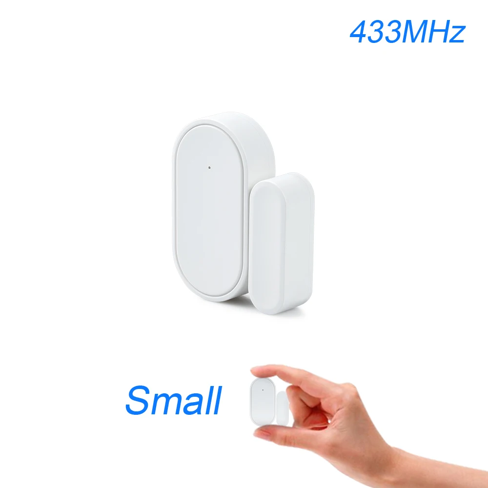 Awaywar-Sensor de ventana de puerta inalámbrico, interruptor magnético de 433MHz, Detector de contacto, señalización para intrusos, sistema de alarma de seguridad para el hogar