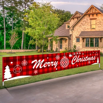 

3m Merry Christmas banner xmas Christmas decorations for home flag ornament Christmas 2020 gift hanging banner navidad natal