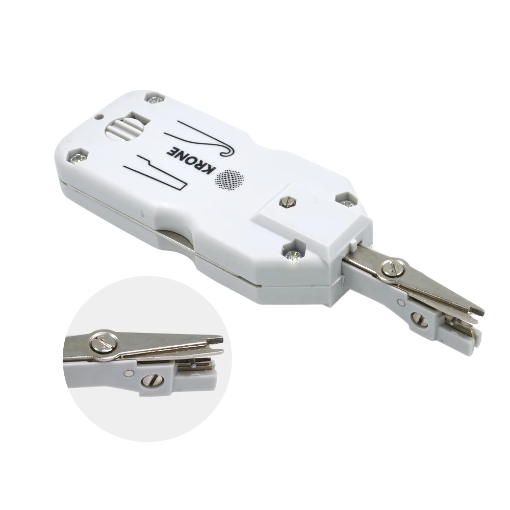

TISHRIC Hot Sell KRONE Short Type RJ45 Net Work Cable Tester/tracker Crimpadora RJ45 RJ11 Cable Network Module Tool