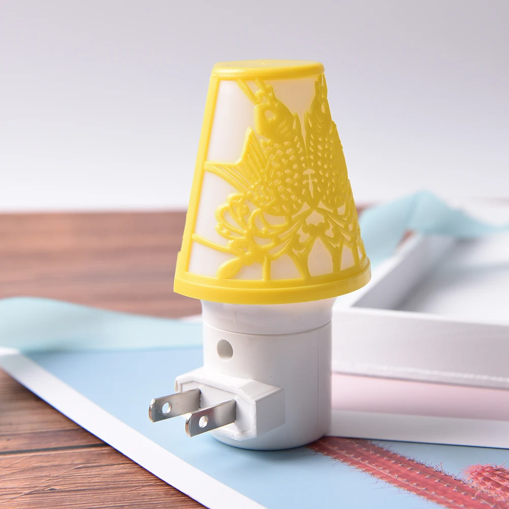 1pcs 100V-250V Wall Lamp US Plug Wall Mounted Home Lighting 3W Emergency Light LED Night Light Energy-efficient Bedside Lamp