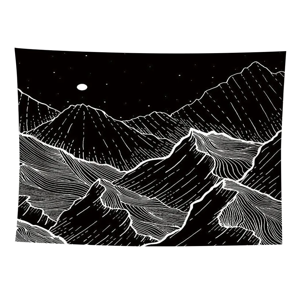 Simple Creatives Printing Home Tapestry Wall Hanging Wall Decoration household accessories new arrivals best selling