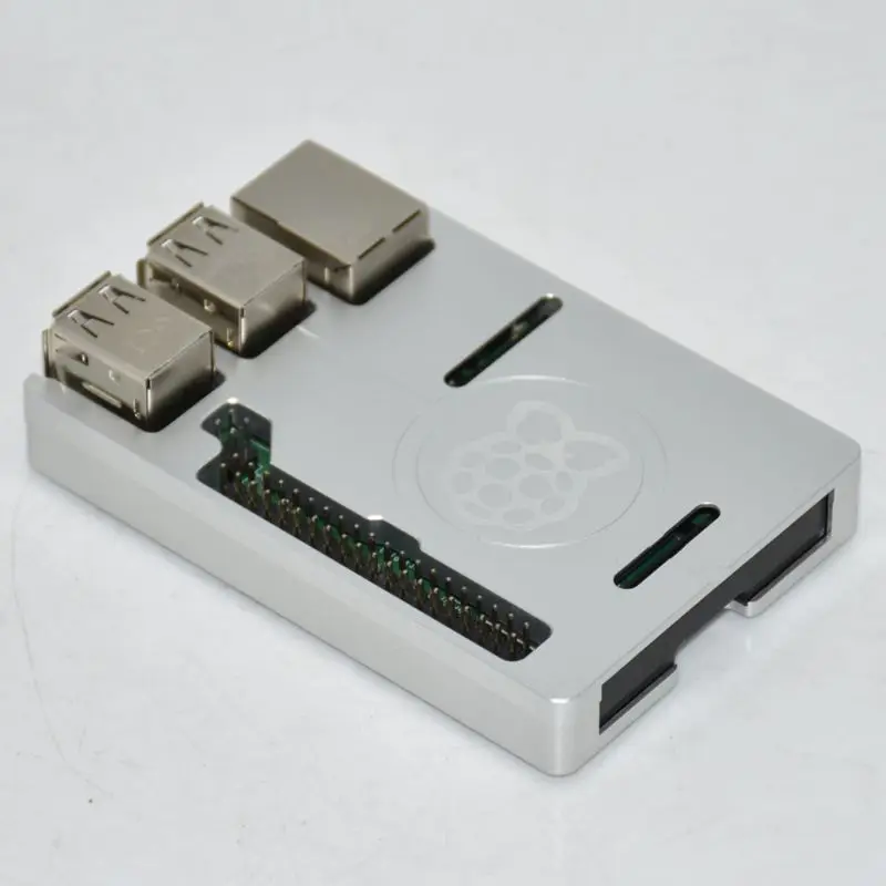 1 комплект алюминиевый чехол Ультратонкий металлический корпус для Raspberry Pi 3 Model B