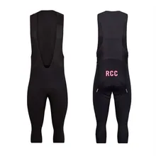 Rcc бутик Спорт 3/4 черный летний комбинезон с высокой плотностью ткани высокого качества flatlock Велоспорт нагрудник брюки