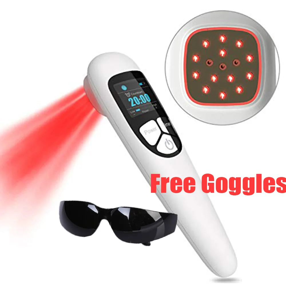 Cold Laser Red Light Therapy Device with Display, LLLT for Shoulder