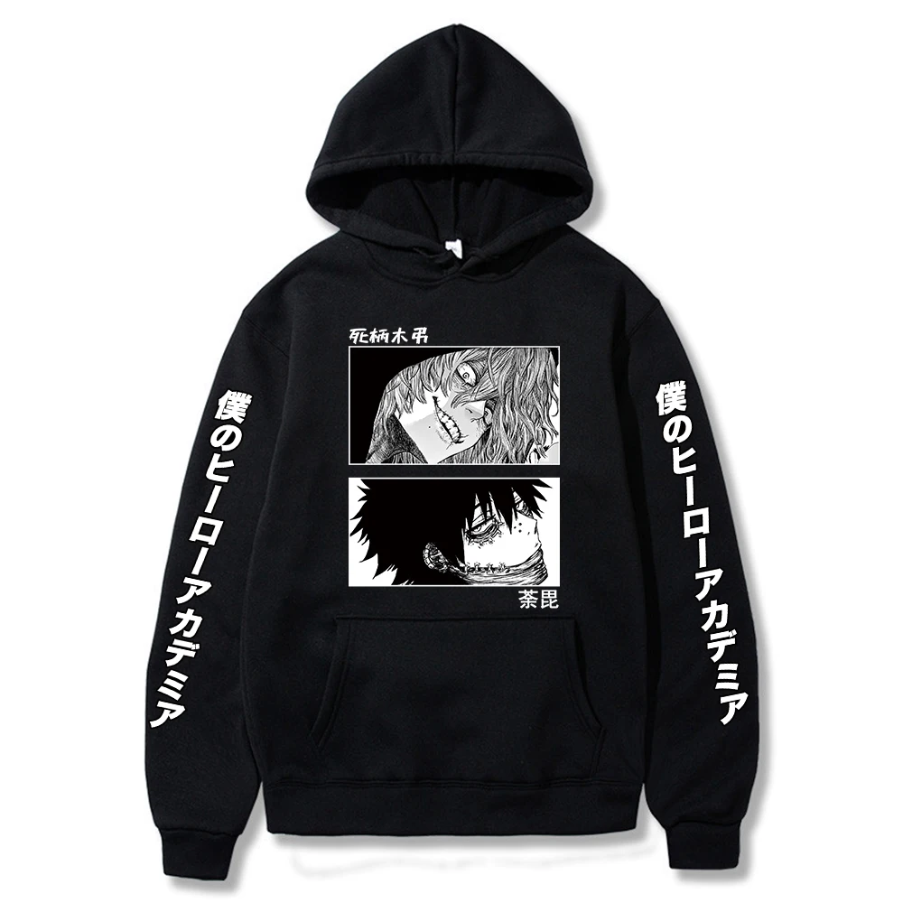 Sudadera con capucha de My Hero Academia para hombre y mujer, ropa de calle coreana, Dabi, tomora, Shigaraki