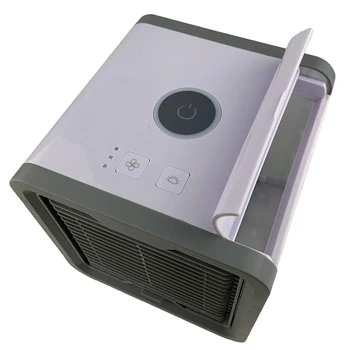 

7 Color LED Mini Air Conditioner Water Ice Fans USB Portable Air Cooler Humidifier Table Fan