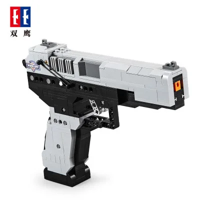 

Double e cada C81009 Building Blocks Guns Series M23 Pistol-Emission Gun Children Assembled Toys