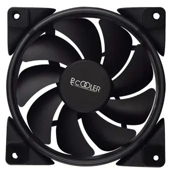 

PCCOOLER 12cm RGB LED Light PC Cooling Fan Smart 4 Pin PWM Quiet PC Case Chassis Fan with AURA Regulation for Computer Case