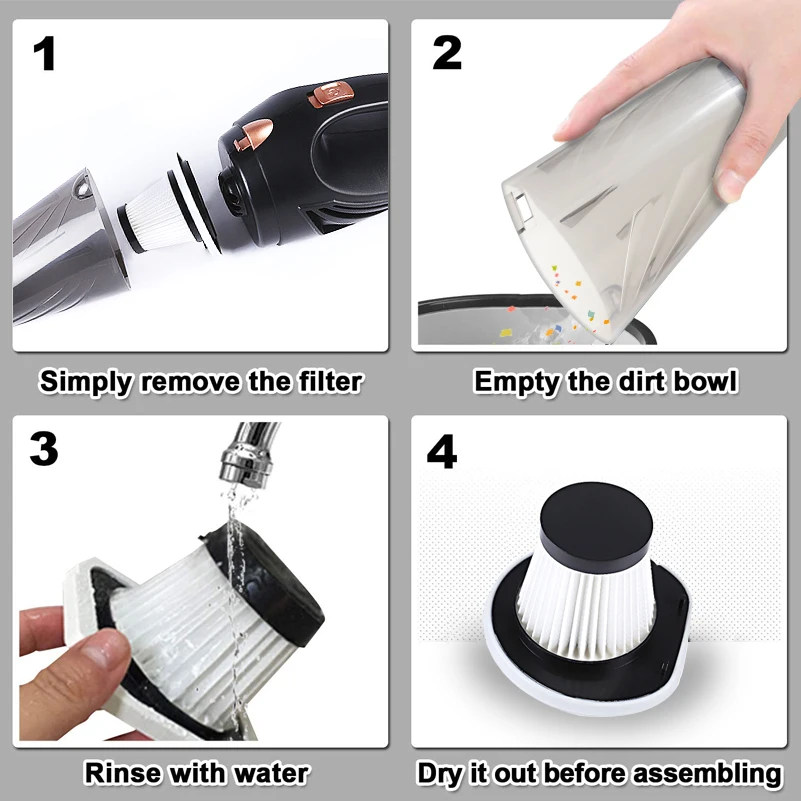 GRIKEY portable vacuum cleaner car handheld vacuum cleaner for car auto vaccum cleaners wet dry vacuum cleaner handheld vacuum cleaner wireless vacuum cleaner portable vacuum cleaner