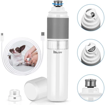 

Dog Nail Grinder Professional Electric Pet Nail Trimmer Clippers with Stepless Speed Regulation Pets Paws Grooming
