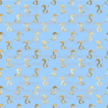 

hippocampus Odobenus rosmarus Vintage retro Cloth Sewing Quilting Fabrics for Patchwork Needlework DIY Handmade Material