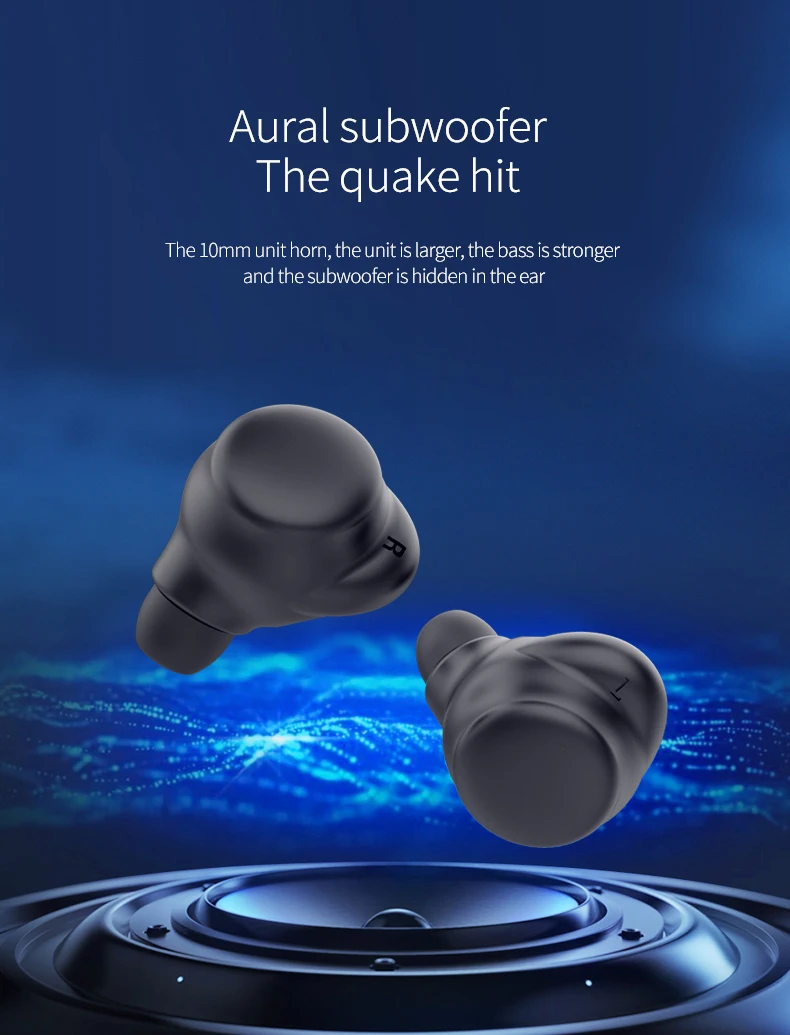 KYCXD TWS bluetooth 5,0 наушники стерео беспроводные наушники HIFI Звук спортивные Игровые наушники беспроводные наушники