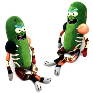 giant stuffed pickle rick