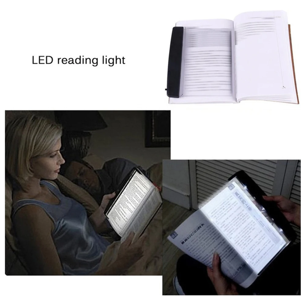 Креативный светодиодный светильник-книга для чтения, Ночной светильник, переносная Автомобильная панель для путешествий, светодиодный светильник для дома и спальни