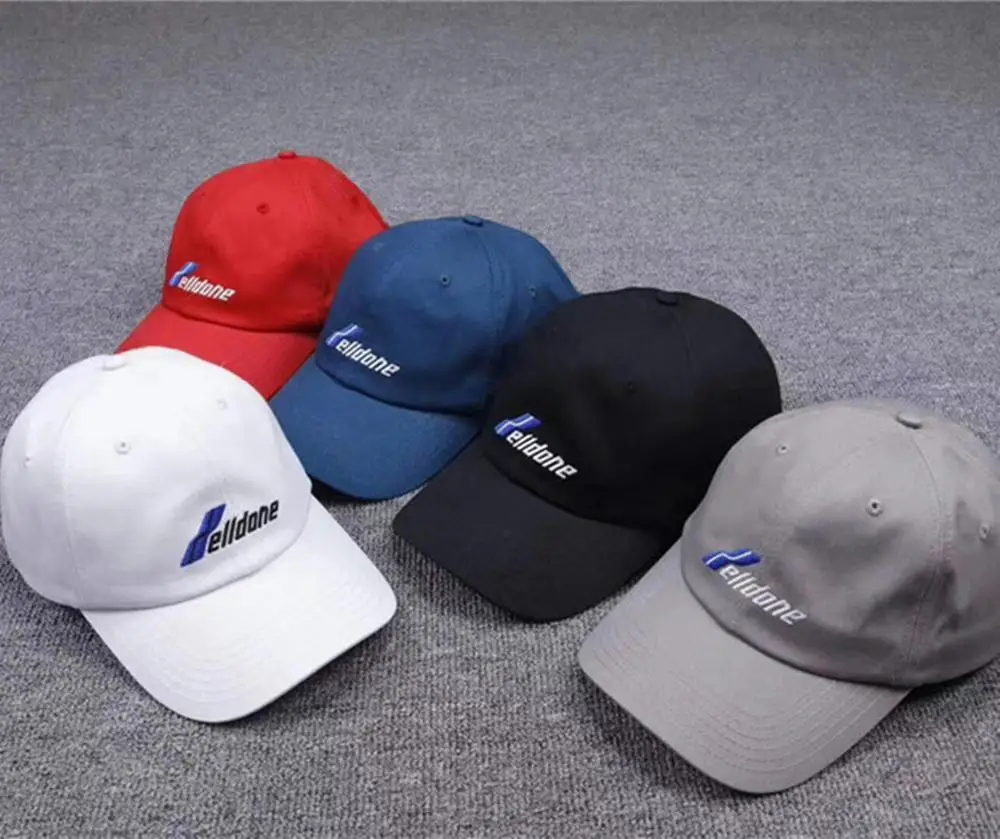 

We11 Done Caps Men Women Casaul Best Quality Embroidery Sunscreen Baseball Cap Skateboard WeLL Done WELLDONE Caps