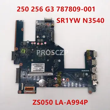 

For 15-R 250 G3 Laptop motherboard 787809-501 787809-001 787809-601 ZSO50 LA-A994P With SR1YW N3540 HM76 DDR3 100% full Tested