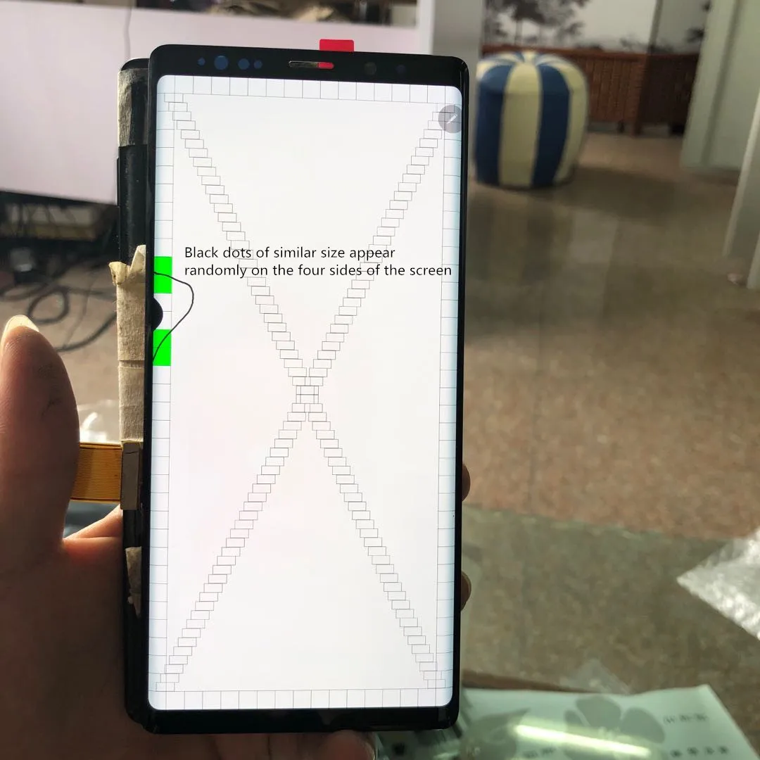 SUPER AMOLED 6 4 ''ЖК-дисплей с рамкой для SAMSUNG GALAXY Note 9 Note9 N960D N960F дисплей сенсорный