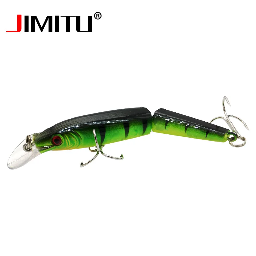 

JIMITU Jointed minnow fishing lure 105mm 9g wobbler spinner Artificial hard bait trout carpfishing sahte yemler savage gear fish