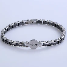 LOSTSOUL Классический Простой керамический браслет со стрелой Купидона леди из нержавеющей стали подарок на день Святого Валентина