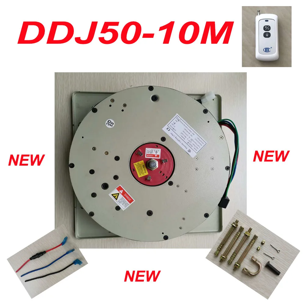 DDJ50-10M Remote Controller Lowering System Chandelier Scolling Crystal Light Lift Hoist 110-120V 220-240V | Освещение