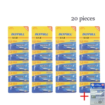BEST OFFER ❤️ 20pcs/lot CR425 Battery Fishing Floats Lithium Pin Battery Night Luminous Float Fresh Water Fishing Tackle Tools Accessories - discount item 16% OFF Sports & Entertainment