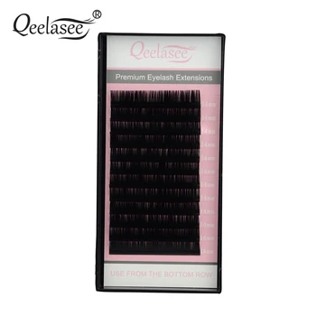 

10 Trays 0.10 JBCD Curl False Eyelashes Extensions High Quality Korea Black Mink Material extension ciglia