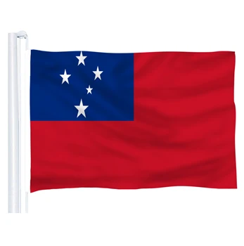 

The hot sales of the Samoa (WS) Flag Polyester Flag 5*3 FT 150*90 CM All color Logos National Flag