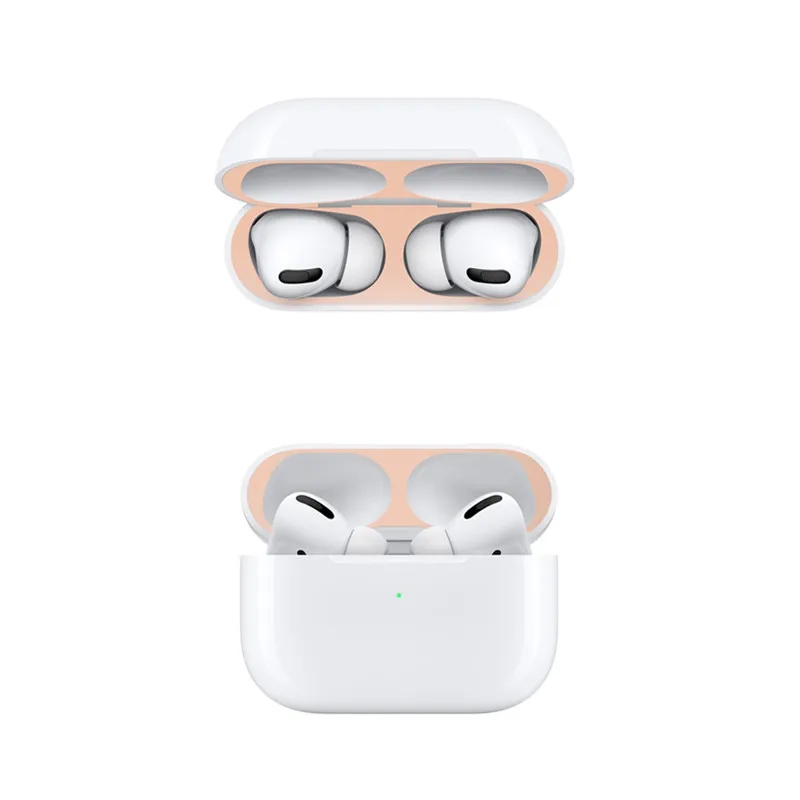 Для Airpods Pro 2 Чехол с металлической защитой от пыли беспроводные наушники защита от пыли для Air pods 2 pro 3 1 Eirpods Airpots кожа autocolantes