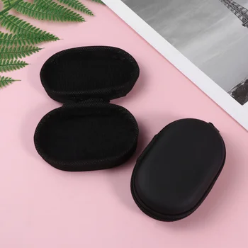 

2pcs Household Oximeter Storage Bags Portable Carrying Bag Hand Hold Pulse Oximeter Silicone Case Protective Cover (Black)