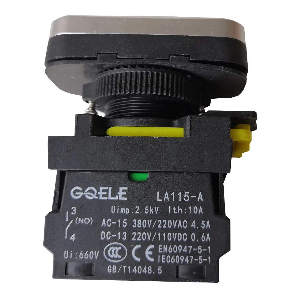 LA115-A5-11RD1 Momentary Illuminated Flush Button Switch 6