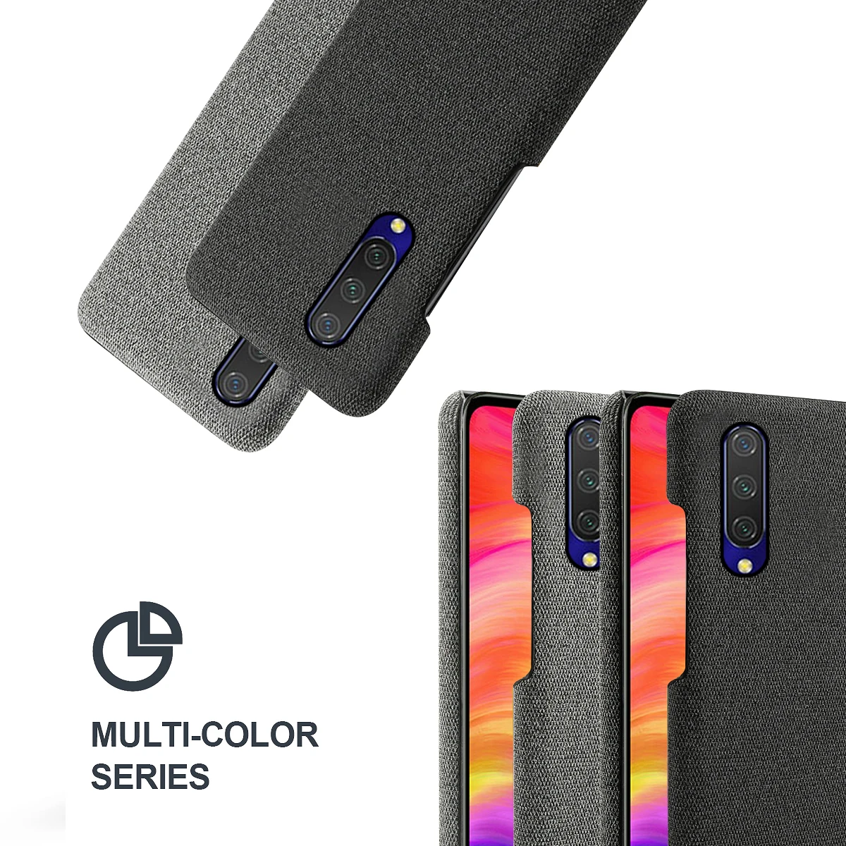 Для Xiaomi Mi CC9e/CC9 чехол на заднюю панель ультратонкий жесткий из поликарбоната с