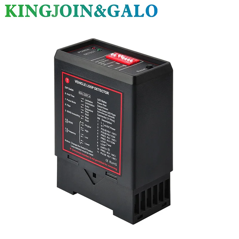PD132 Vehicle Single Loop Detector With 230V AC , 115V AC, 24V DC/AC, 12V DC/AC