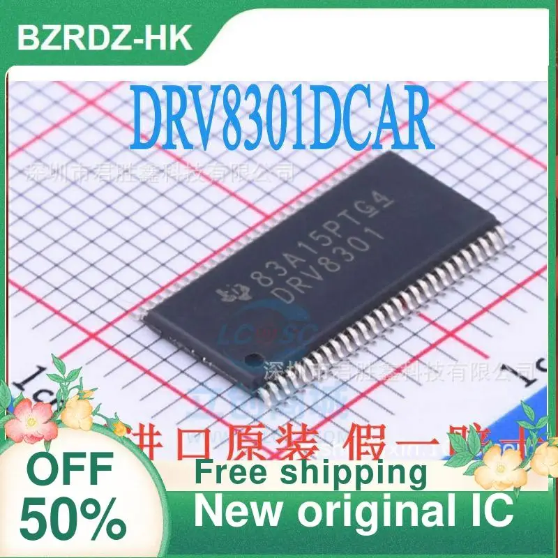 

2-10PCS/lot t DRV8301 DRV8301DCAR HTSSOP56 New original IC