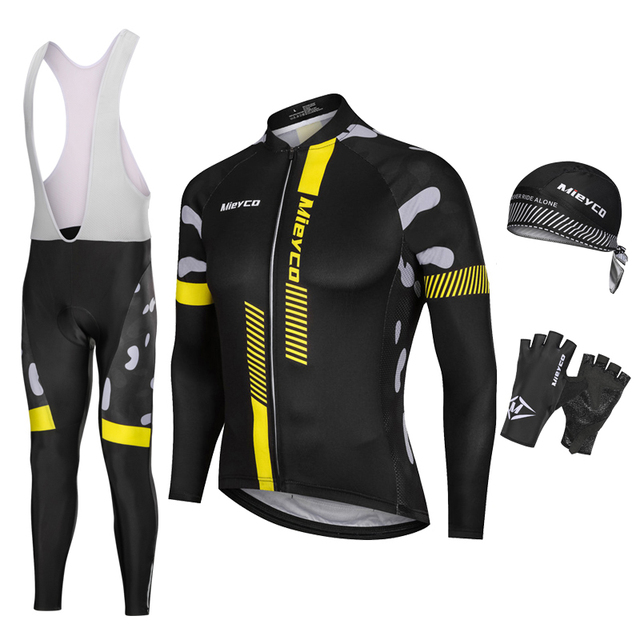 Dry Cycling Jersey Set 2021 Pro Team MTB Bike Clothing Roupa Ciclismo Masculino Race Bicycle Sportswear Two Piece Set Men