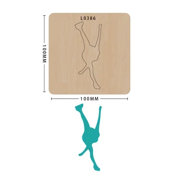 

Character knife mold wood mold cutting die decoration, model L0386, suitable for common die cutting machines on the market