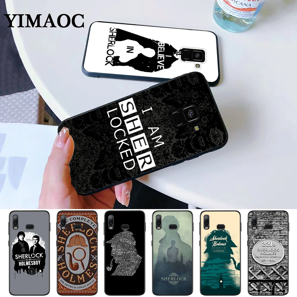 Jim Moriarty Sherlock Holmes Multi Colors Silicone Case for Samsung A3 A5 A6 Plus 2018 A7 A8 A9 A10 A30 A40 A50 A60 A70 J6 |