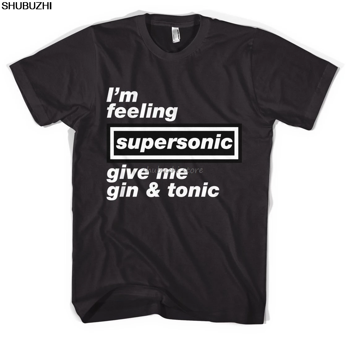 Сверхзвуковая футболка «Oasis», высокое качество, Мужская футболка, топ, футболка, хлопковая, свободная, короткий рукав, мужские футболки, Поп Хлопок, Мужская футболка sbz1062