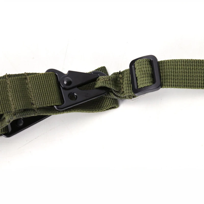 airsoft M4 AR 15 accessories Three 3 Point Rifle Sling Adjustable Durable Tactical Bungee Sling Swivels Hunting rifle strap (5)