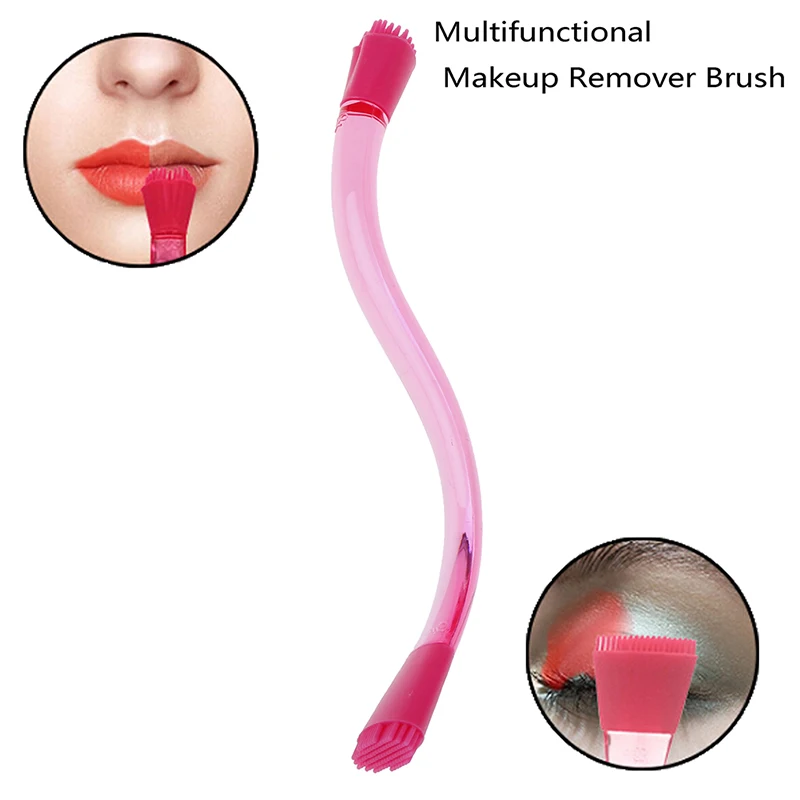 1Pc Makeup Remover Brush Facial Cleaning Brush Exfoliating Wash Face Skin Brush Make Up Cleanser Tool