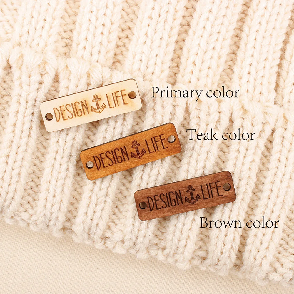 Wooden Labels Personalized s Knit Labels Custom Name Handmade Custom Design Name s Choice Of Motifs Wd2227 Diy Craft Supplies Aliexpress