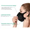 New Spong Black Valve Kid Child Mask Mouth Face Masks Anti PM2.5 Dust Maske Washable Reusable Mouth Cover PM2.5 Filter 4