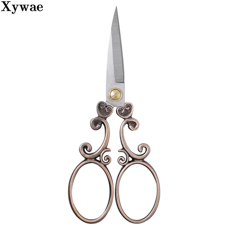 Stainless Steel Scissors Embroidery Fabric Needlework Cross Stitch Sewing Tailor