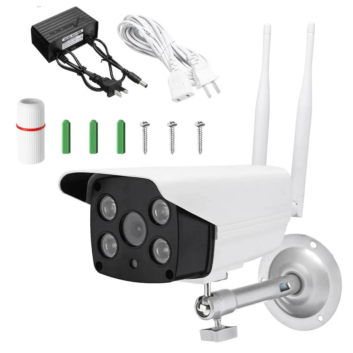 

1080P HD WIFI Security Camera Smart Home Outdoor Network Night Vision System Outdoor Weatherproof CCTV Surveillance System Kit