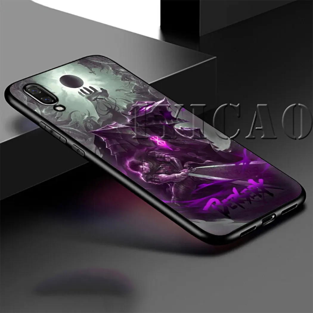 Berserk Guts аниме Мягкий силиконовый чехол для телефона для huawei P30 Lite Pro Honor View 20 10 Pro P Smart Plus P Smart Z