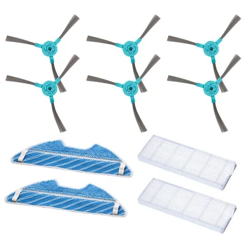 

Vacuum Cleaner Side Brush Mop Filter Replacement Kits for Cecotec Conga Excellence 1290 1390 Series ing Robot