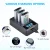 3ШТ 1860mAh NPBX1 NP-BX1 Аккумулятор для Sony HX300 HX400 HX50 HX60 GWP88 AS15 WX350 DSC RX1 RX100 AS100V M3+LED USB BX1 Зарядное устройство