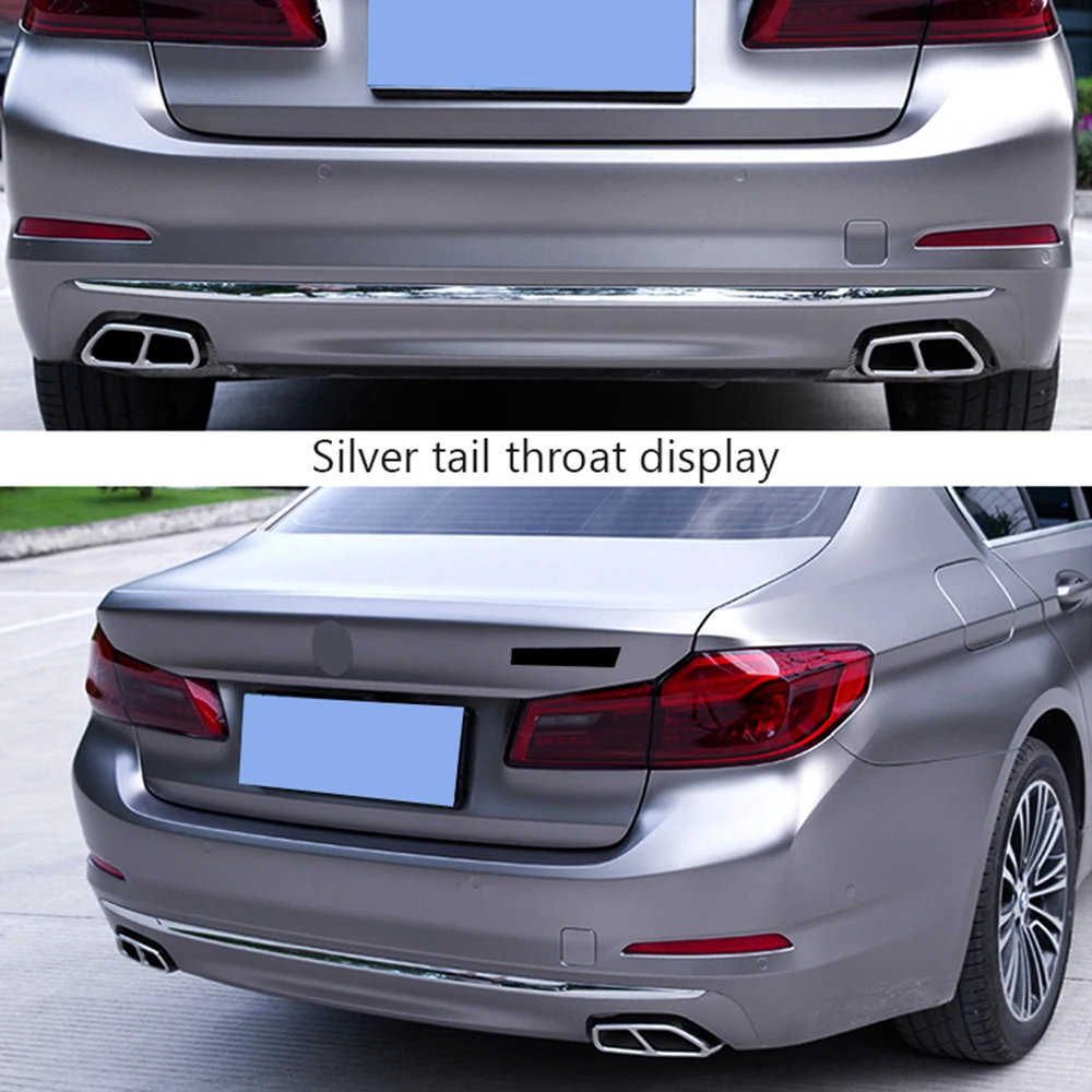 Автомобильный глушитель Накладка для BMW G30 Авто Задние горло выхлопной