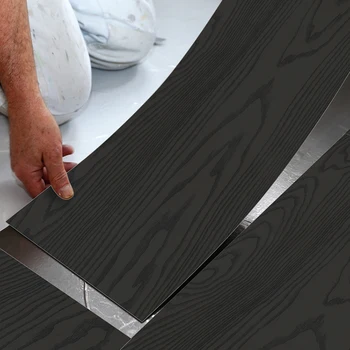 

2020 Brand New 1 Roll PVC Wood Grain Floor Stciker Decal Self Home Decoration 20*300cm