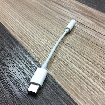 

Practical Audio Portable Durable Converting Connecting Headset Adapter Earphone Type-C To 3.5mm Accessories For Xiaomi 6 8 9